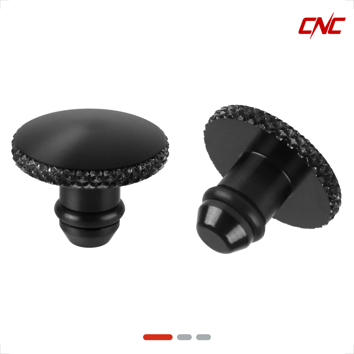 Evermotor M8-M10 CNC Aluminium Motorrad Spiegel Blindstopfen - Anodisierte Oxidation