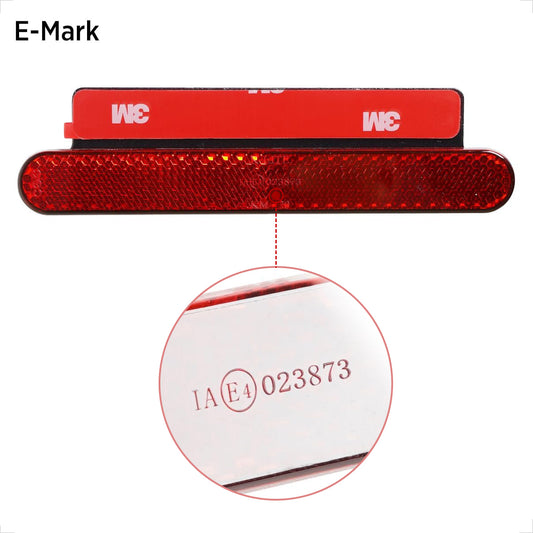 Evermotor Mini E4 Reflektor, Aluminium, Kennzeichenmontage