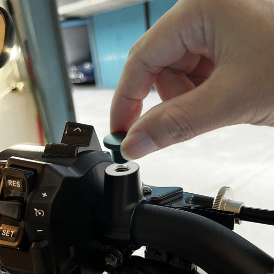 Evermotor M8 M10 Aluminium Motorrad Spiegel Blindstopfen