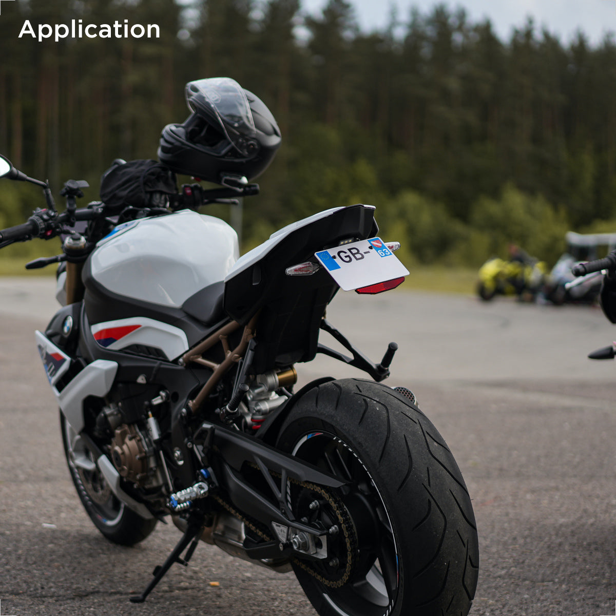 Evermotor Universal Motorrad Rückstrahler, E4-geprüft, für alle Modelle