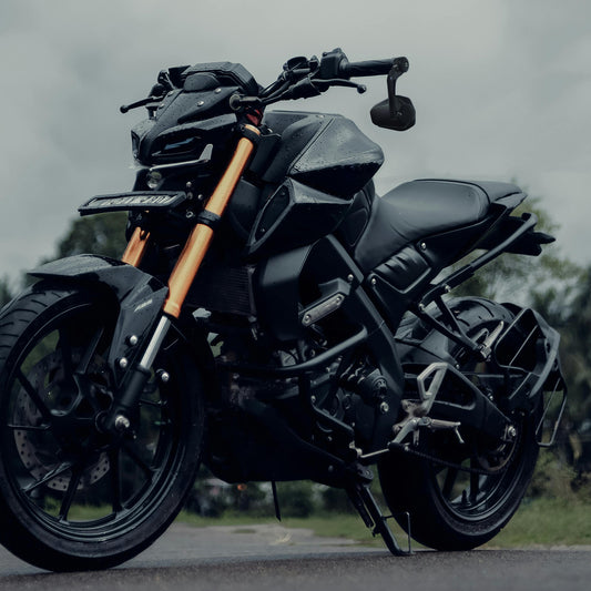 E24 Lenkerendenspiegel Motorrad 360° drehbar für Lenkergewinde