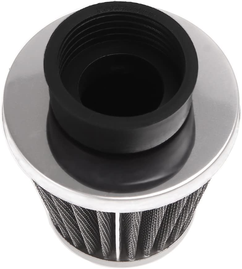 Evermotor Doppelschicht-Stahl Luftfilter - Schwarz, 34-54mm