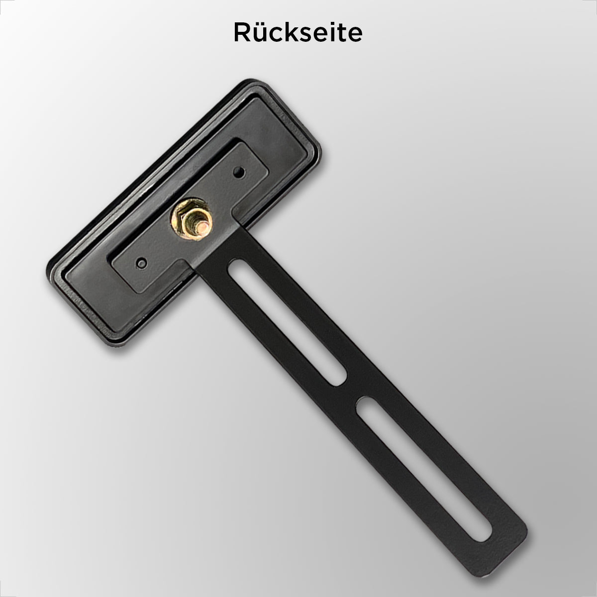 Evermotor E4 Standard Rechteck-Reflektor + T-förmige Halterung rot