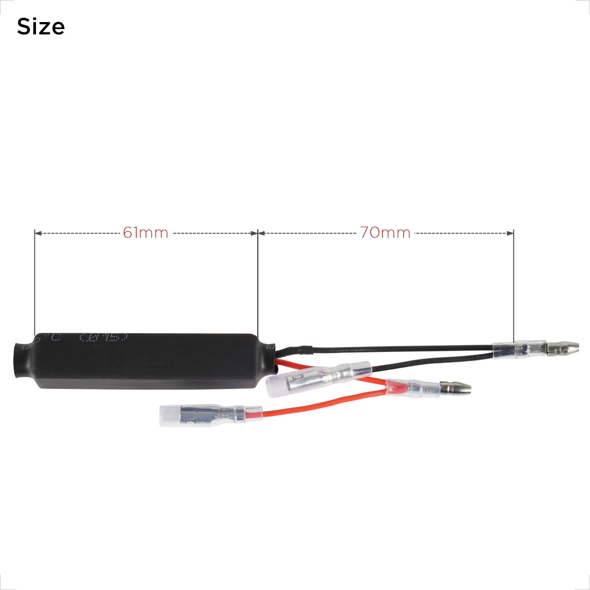 Evermotor 12V LED Motorrad Blinker Lastwiderstände