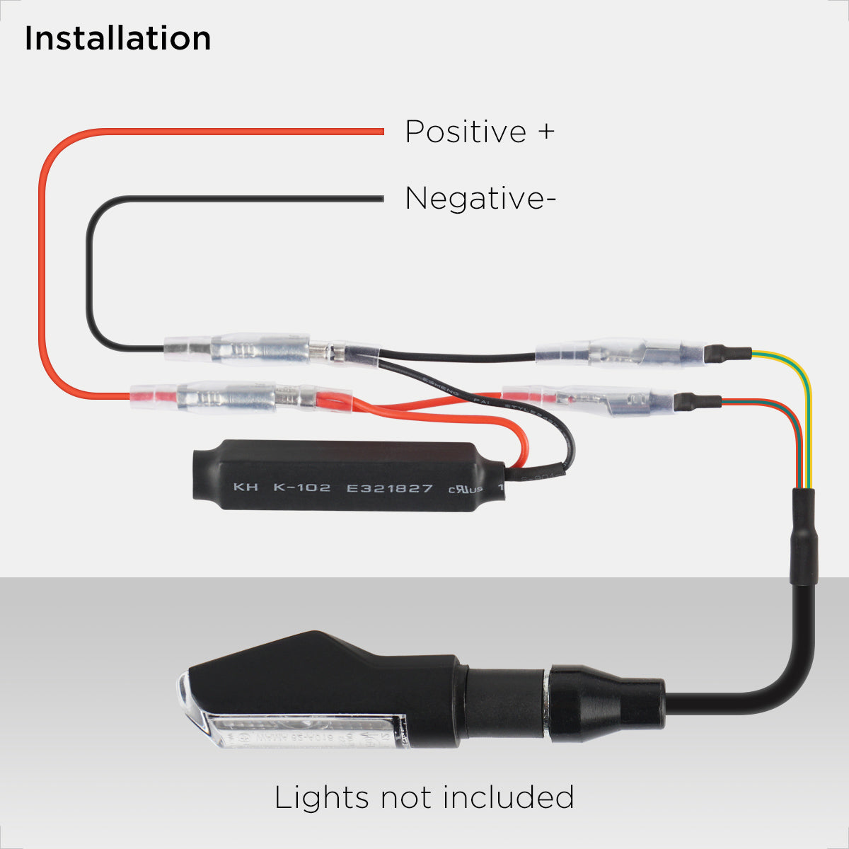 Evermotor 12V LED Motorrad Blinker Lastwiderstände