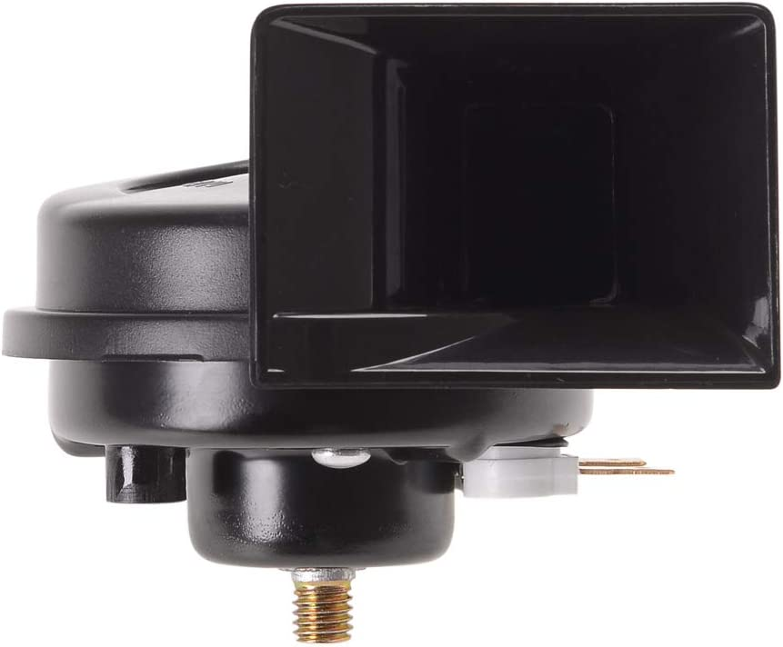 Evermotor Hupe 12v Lauts Universal Horn Schneckenartiges Signalhorn Motorrad Autohupe für Autos und Motorräder 12V 500 Hz 118 db E-Mark E-geprüf