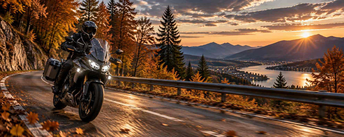 Motorradfahren im Herbst: Diese Beleuchtung solltest du jetzt prüfen