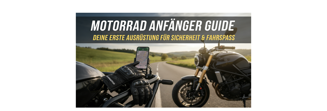 Die 3 wichtigsten Dinge für Motorrad-Einsteiger nach dem Kauf
