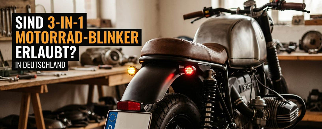 Sind 3-in-1 Motorrad-Blinker in Deutschland erlaubt?