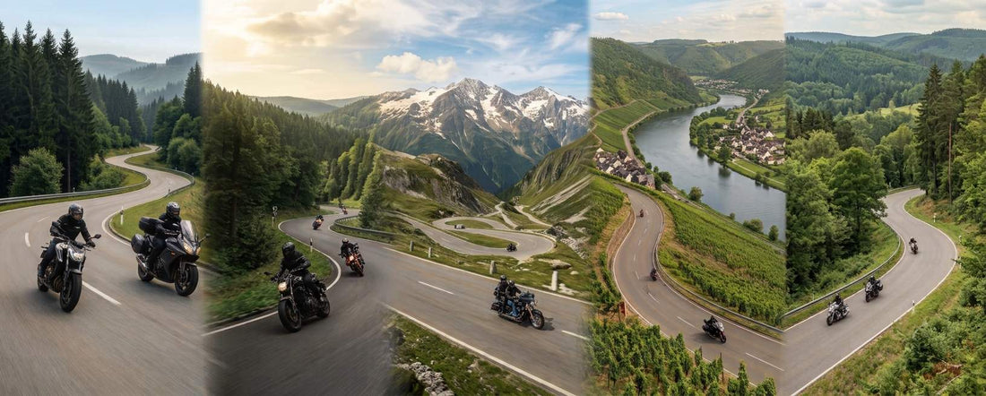 Motorrad Touren in Deutschland: 5 Strecken, die jeder Fahrer kennen sollte