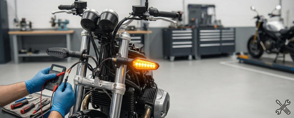 LED-Blinker am Motorrad leuchtet nicht: Diese Punkte solltest du zuerst prüfen