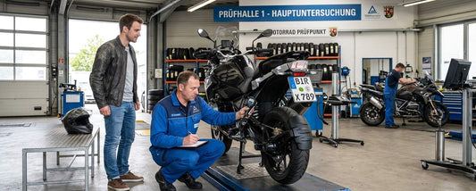 Diese Motorradteile werden bei der HU am häufigsten beanstandet
