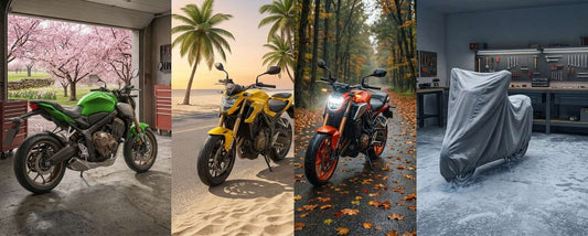 Motorrad Saisoncheck: Was Sie im Frühling, Sommer, Herbst und Winter prüfen sollten
