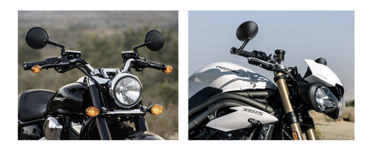 Lenkerendenspiegel oder klassische Spiegel:was passt besser zu deinem Motorrad?