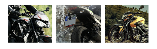 Motorrad Rückstrahler Farben richtig wählen