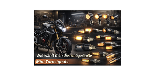 Motorrad Blinker: Welche Größe passt? Ist ein Mini-Blinker das Richtige für dich?