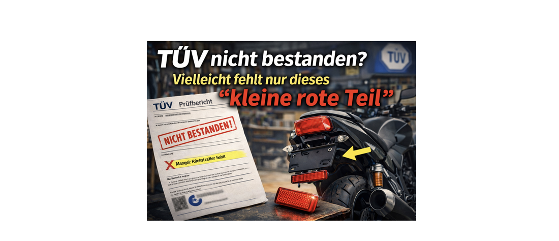 TÜV nicht bestanden? Vielleicht fehlt nur dieses kleine rote Teil