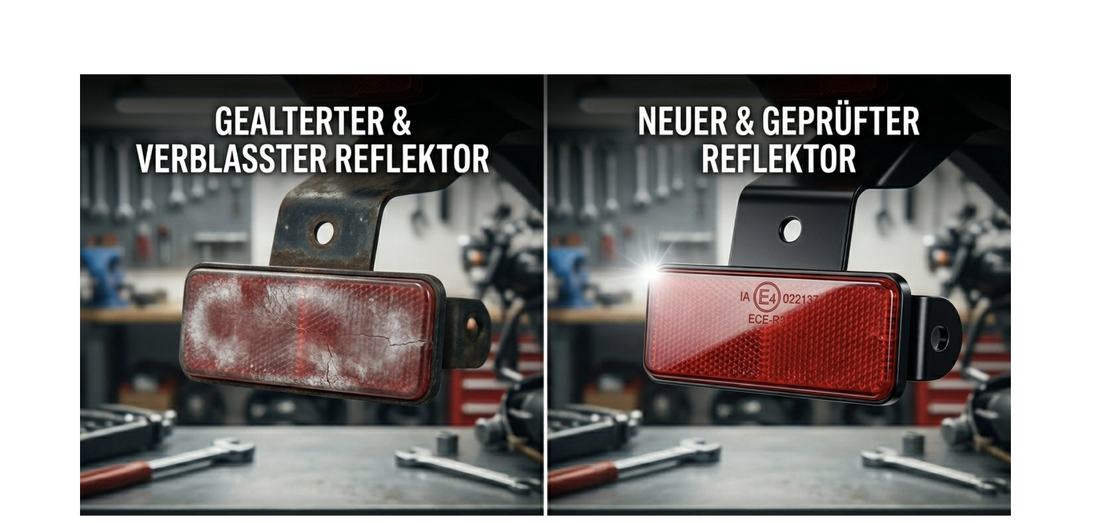 Motorrad-Check 2026: Sind Ihre Reflektoren noch in Ordnung?