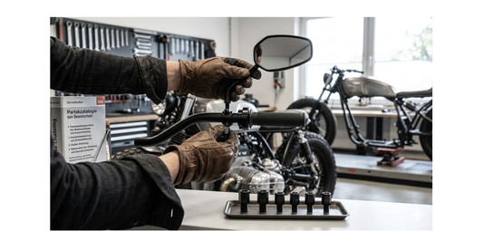 Motorrad Spiegel wechseln: M10 oder M8 Gewinde, welcher passt wirklich?