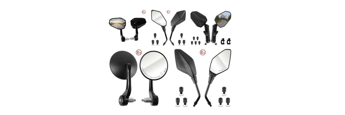 Ein Artikel, der alles erklärt ：Welcher Motorradspiegel passt zu deinem Bike?