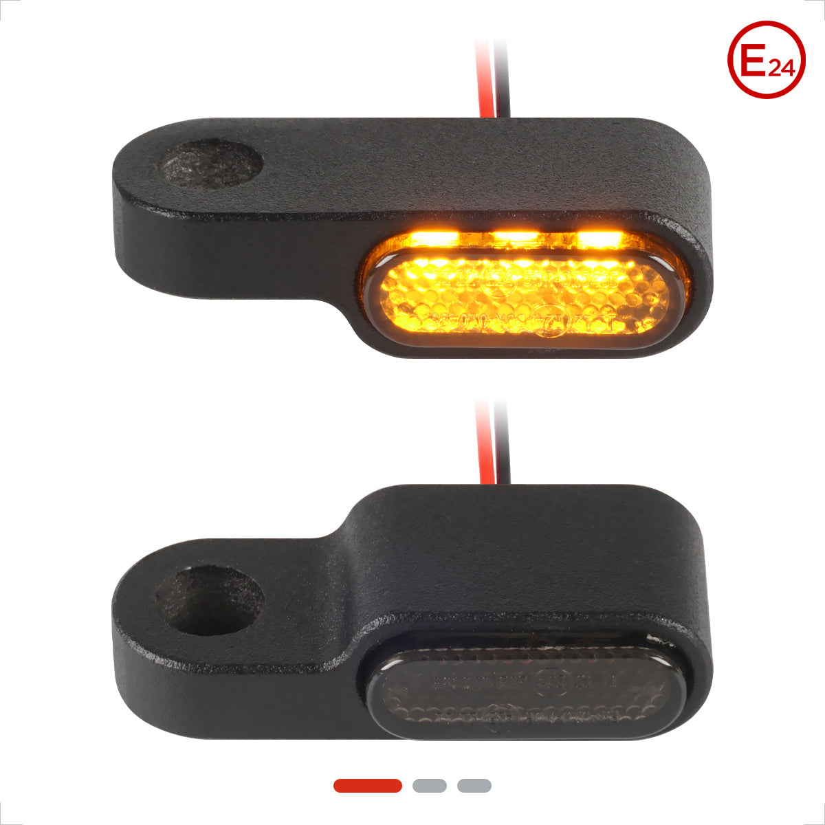 Evermotor 12V 3/6-LED Mini Blinker - Wasserdicht & E-geprüft