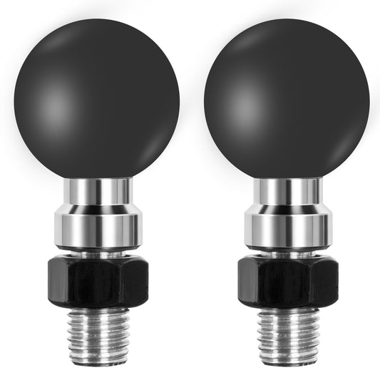 Motorrad Kugelkopf Adapter 1 Zoll M10 x 1,25 für Spiegelgewinde