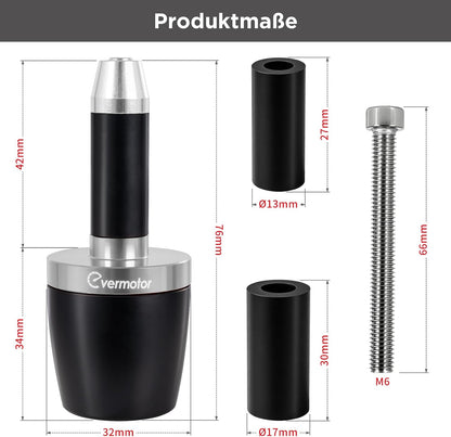 Motorrad Lenkerenden CNC Aluminium, Lenkerendkappen
