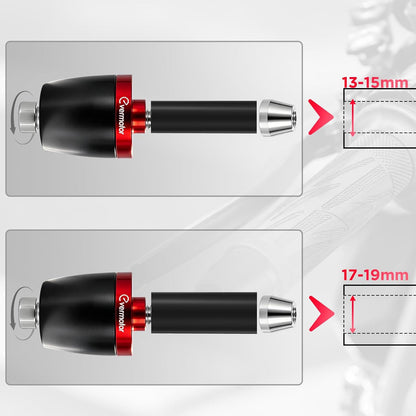 Motorrad Lenkerenden CNC Aluminium, Lenkerendkappen