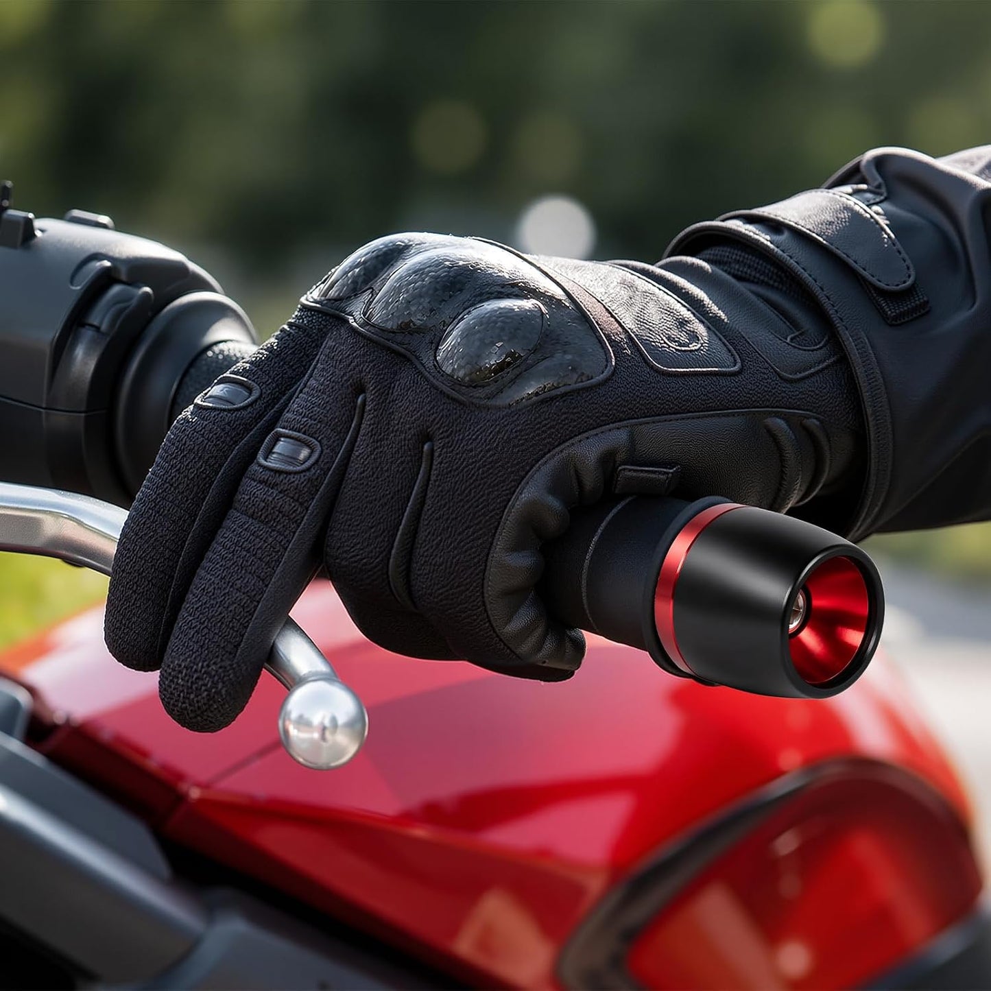 Motorrad Lenkerenden CNC Aluminium, Lenkerendkappen
