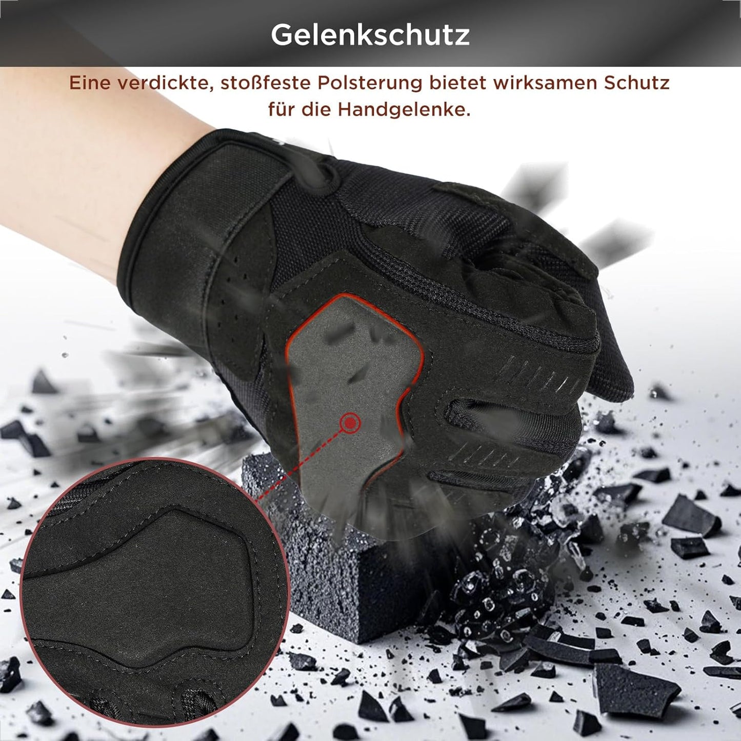 Sommer Motorradhandschuhe Touchscreen, atmungsaktiv Damen Herren