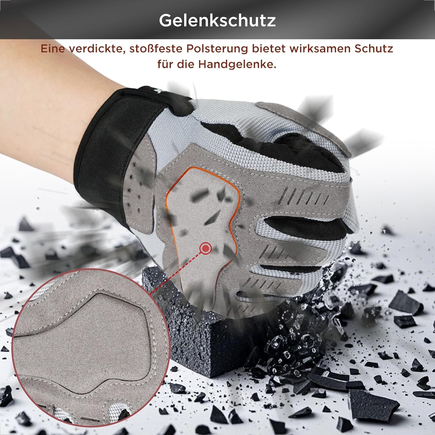 evermotor Motorradhandschuhe, Motorrad Handschuhe Herr Damen, Sommer Handschuhe Touchscreen für Motorrad, Motocross, Roller, Moped, Quad, ATV, Mountainbike