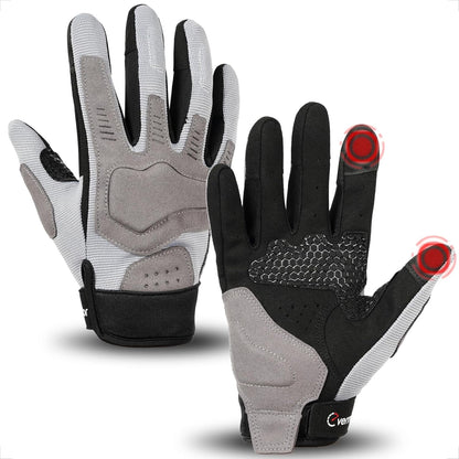 evermotor Motorradhandschuhe, Motorrad Handschuhe Herr Damen, Sommer Handschuhe Touchscreen für Motorrad, Motocross, Roller, Moped, Quad, ATV, Mountainbike