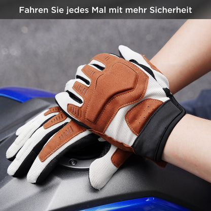 Motorrad Handschuhe Sommer Herren Damen, Touchscreen