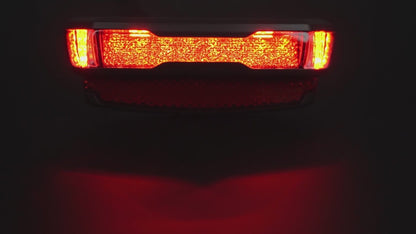 6-58V LED Rücklicht Motorrad E-geprüft, Bremslicht mit Reflektor IP67