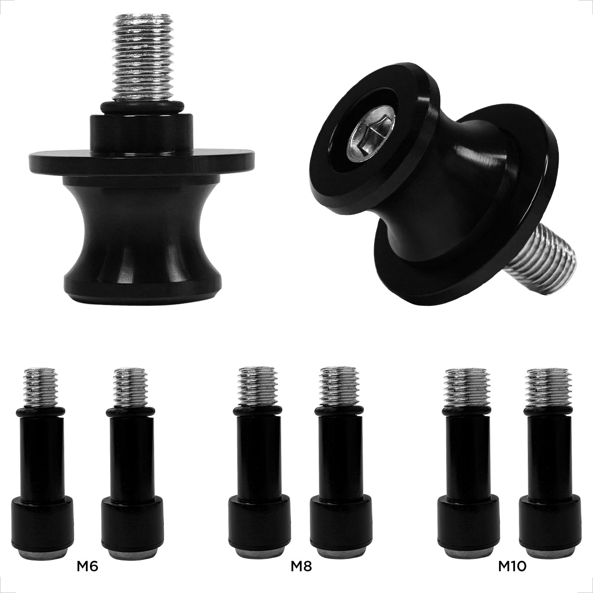 Evermotor CNC Aluminium Ständeraufnahme für Yamaha, Aprilia - Universal Bobbins Montageständer