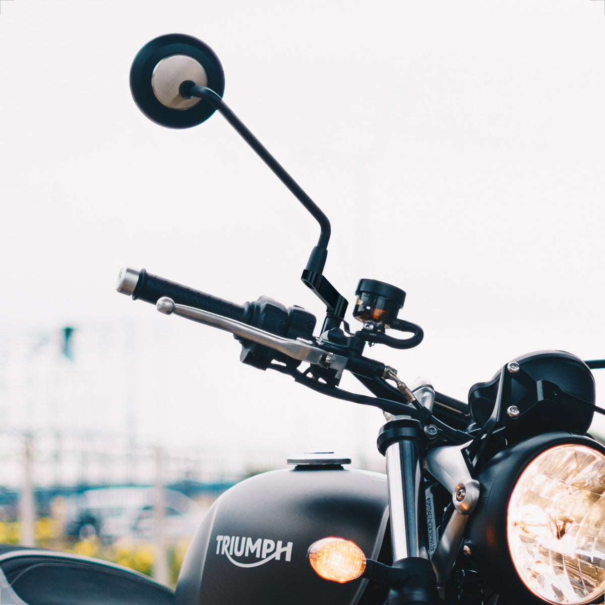 Evermotor Motorrad Rückspiegelverlängerungen für bessere Sicht