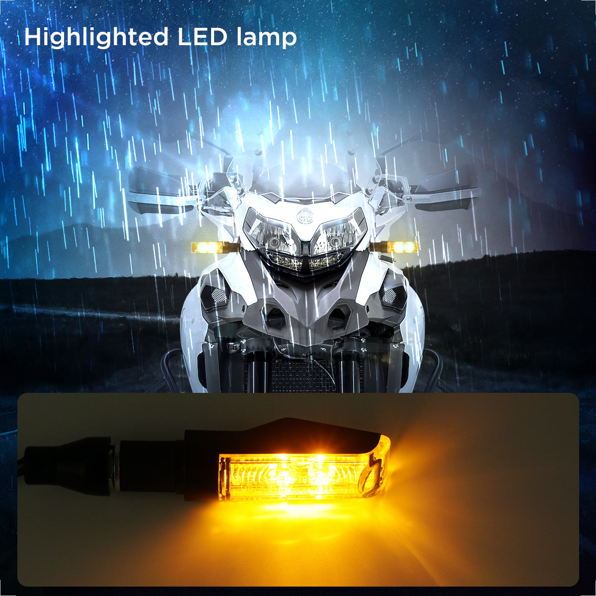 Evermotor 12V LED Blinker: Doppelt hell & wasserdicht